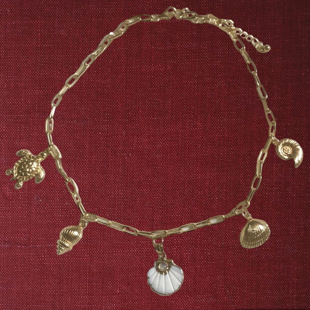 Vintage like handmade Charm necklace